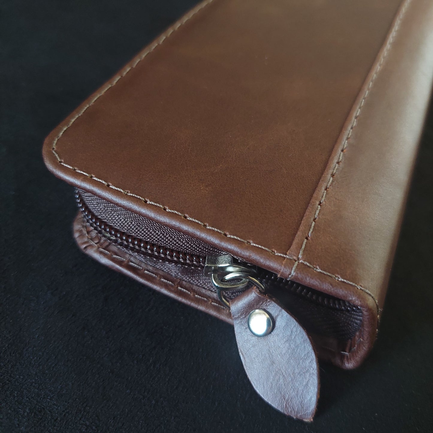 Estuche para 4 Batutas - Cuero Genuino