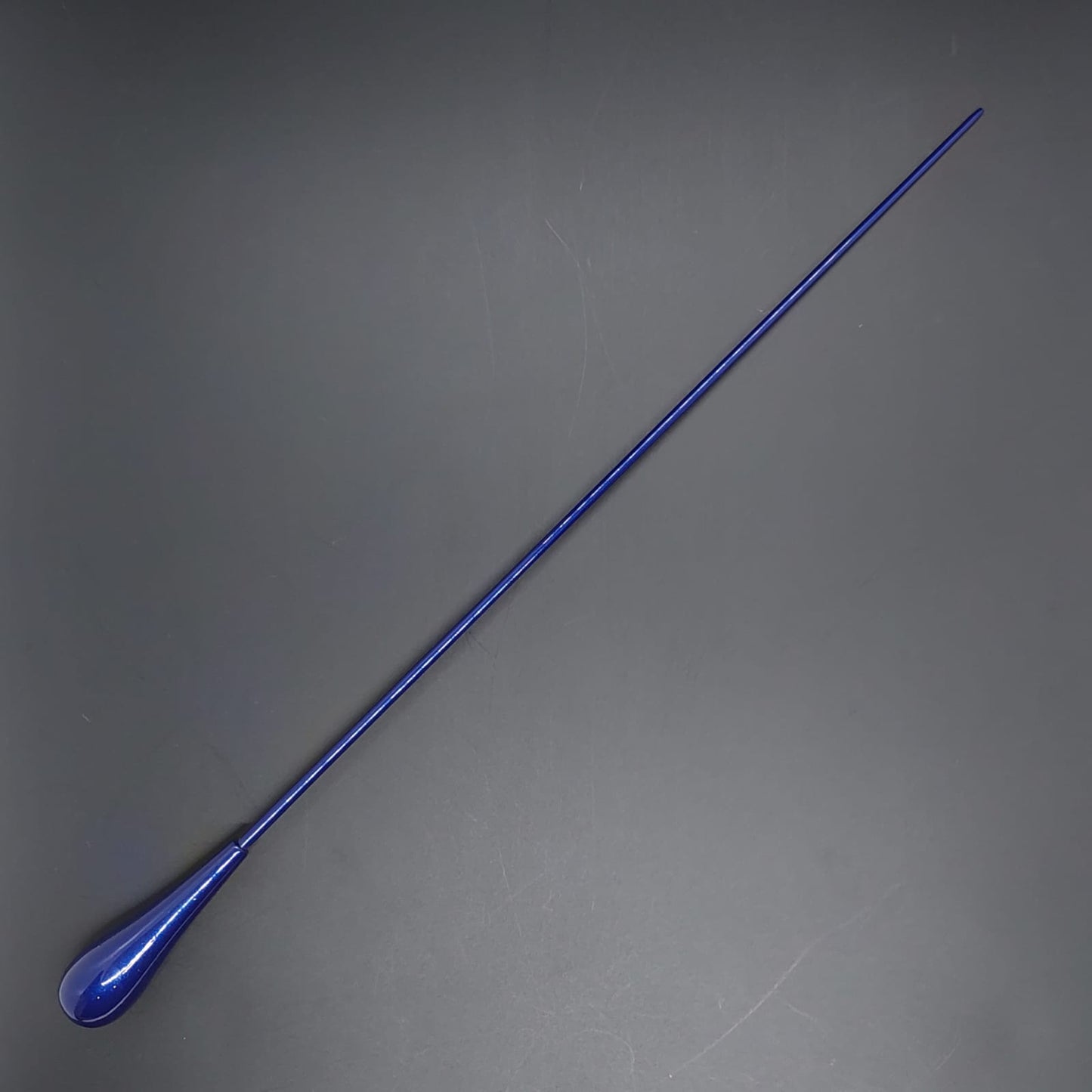 Batuta Clásica Madera Colorida Azul