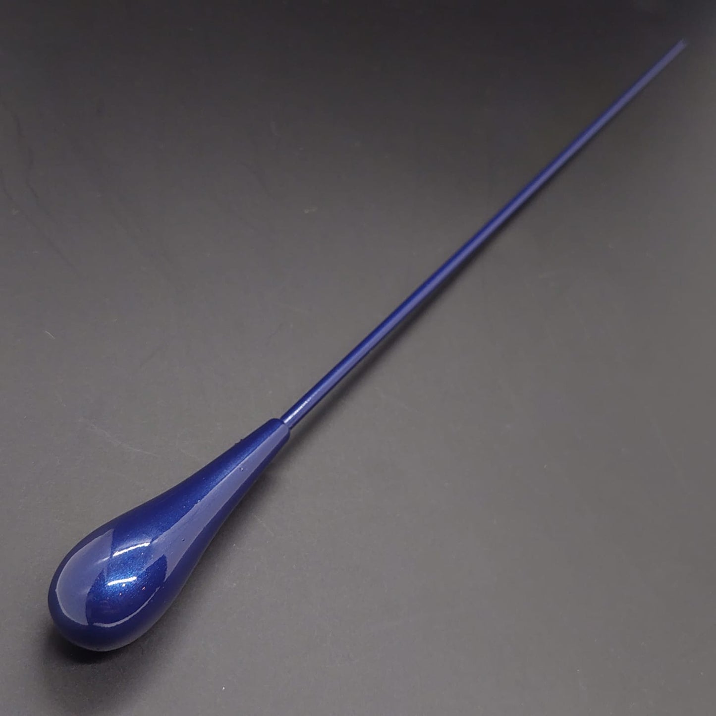 Batuta Clásica Madera Colorida Azul