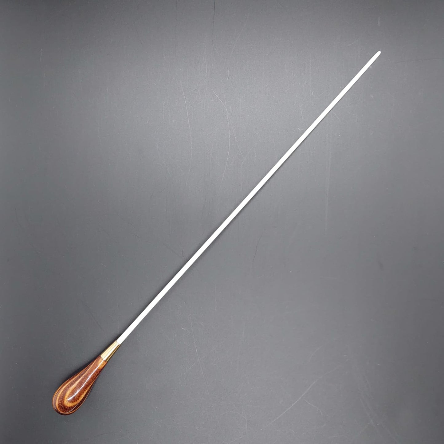 Batuta Clássica Madeira e Metal - Zebrawood