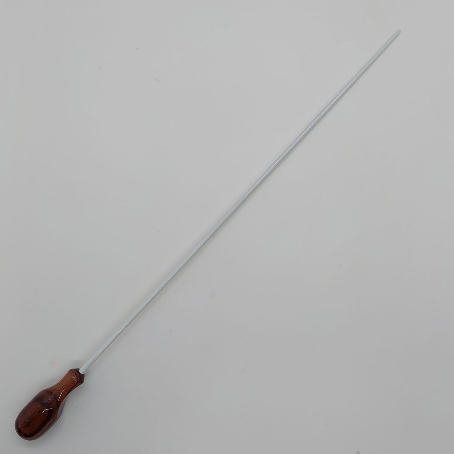 Combo - Batuta Anatómica Madera Zebrawood 36cm (Pera Corta) y Estuche Negro