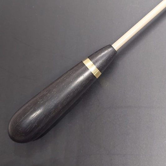 Batuta Clássica Fit Madeira Ébano e Metal