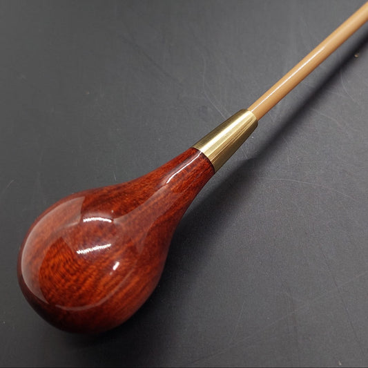 Batuta Clásica Madera y Metal - Rubí