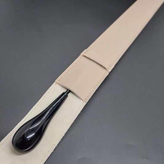 Combo - Batuta Clásica Madera Colorida y Estuche Beige