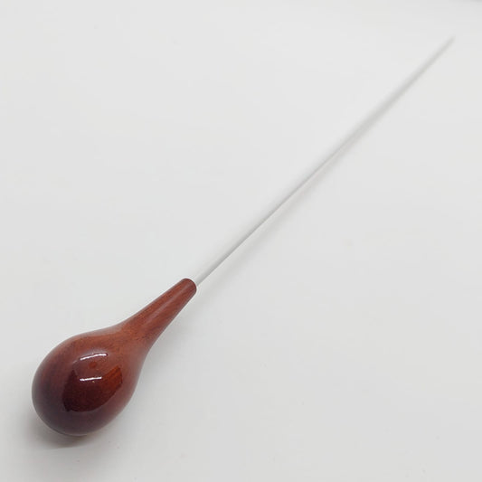Batuta Clássica Bolinha Madeira Rubi