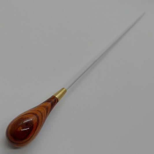 Batuta Clássica Madeira e Metal - Zebrawood