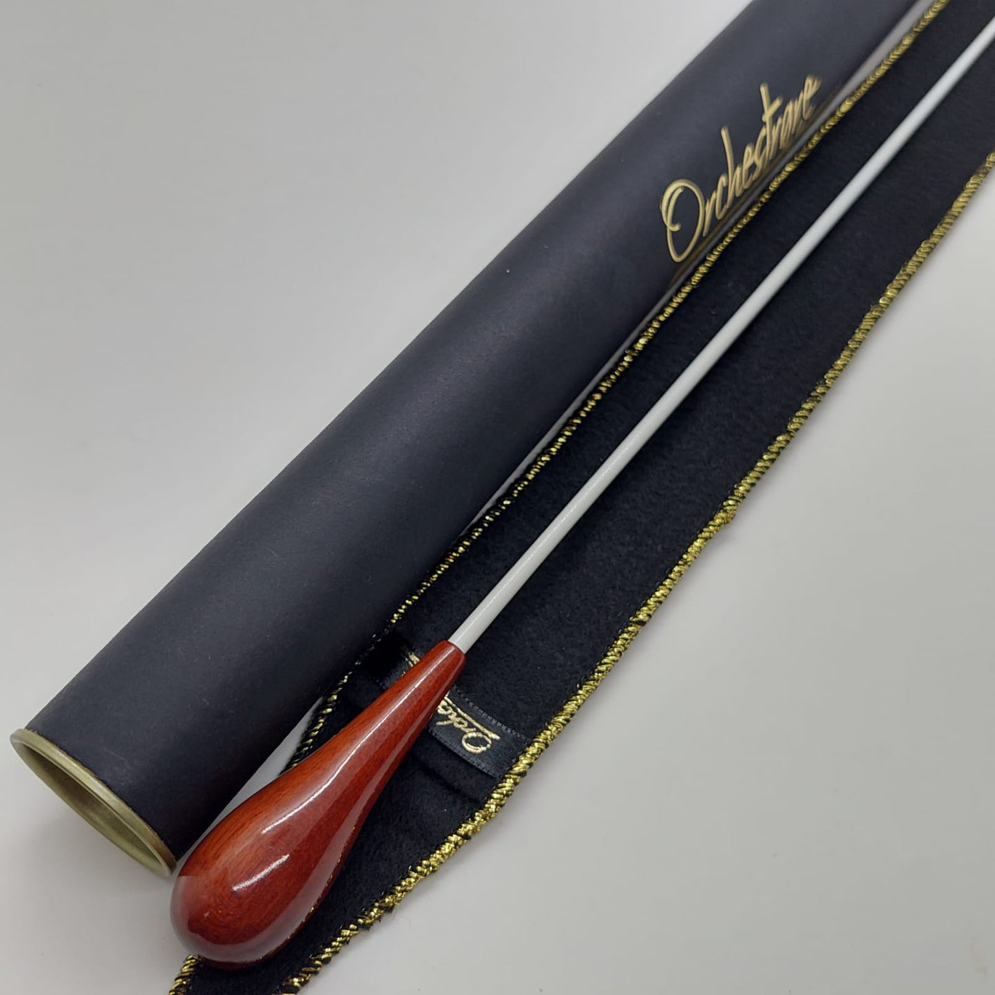 Combo - Batuta Clássica 36cm e Case Bege