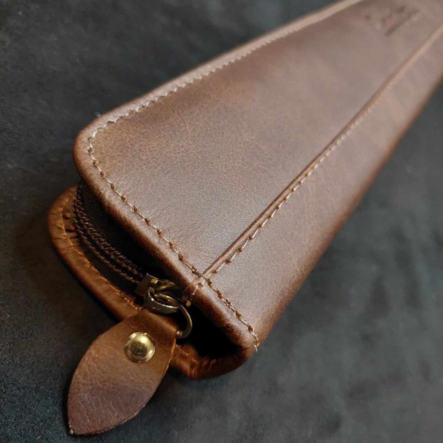 Case para 2 Batutas em Couro Legítimo