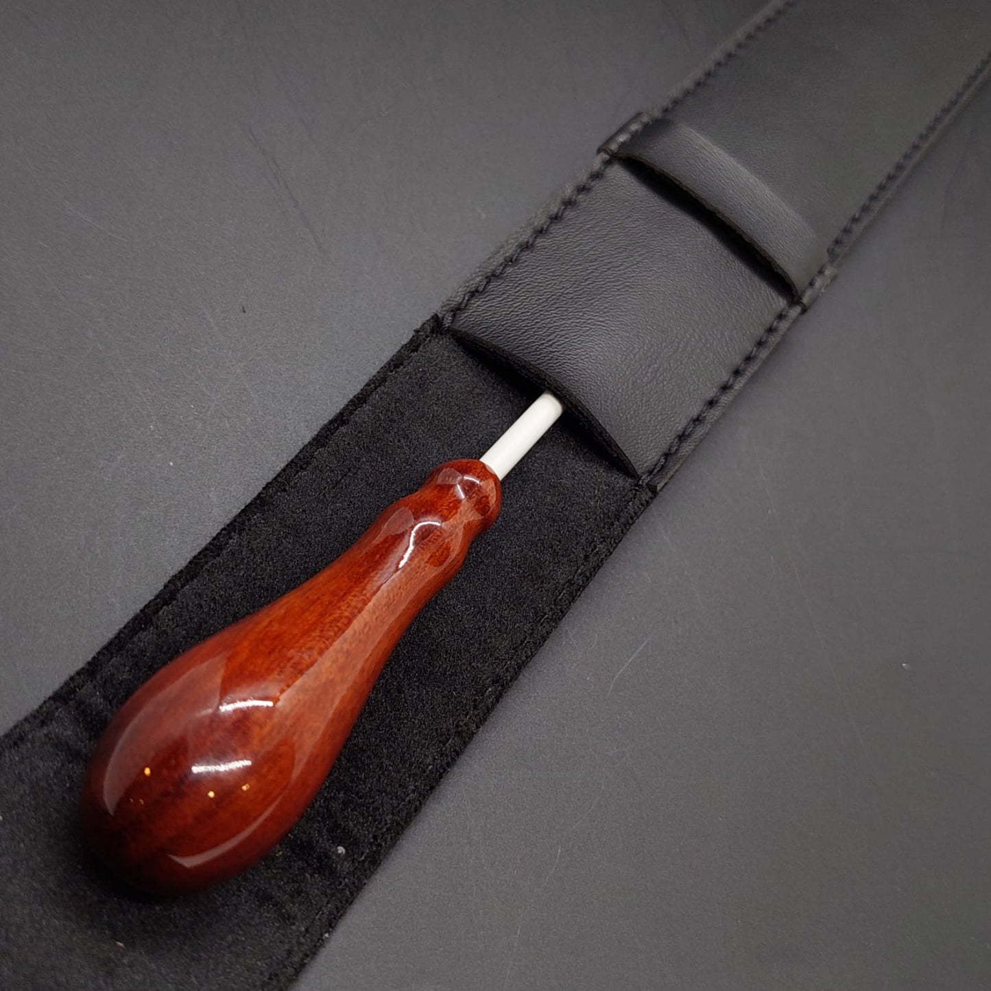 Combo - Batuta Clássica Vintage 35cm e Case Preto