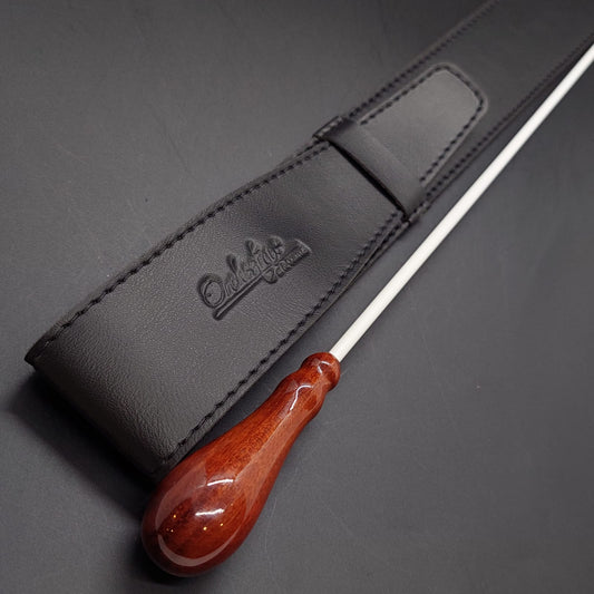 Combo - Batuta Clássica Vintage 35cm e Case Preto