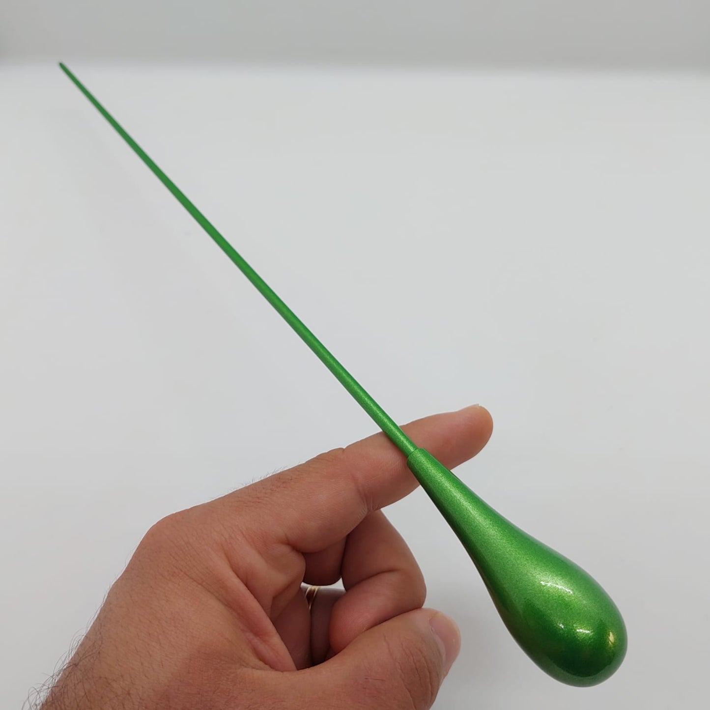 Batuta Clássica Madeira Colorida Verde