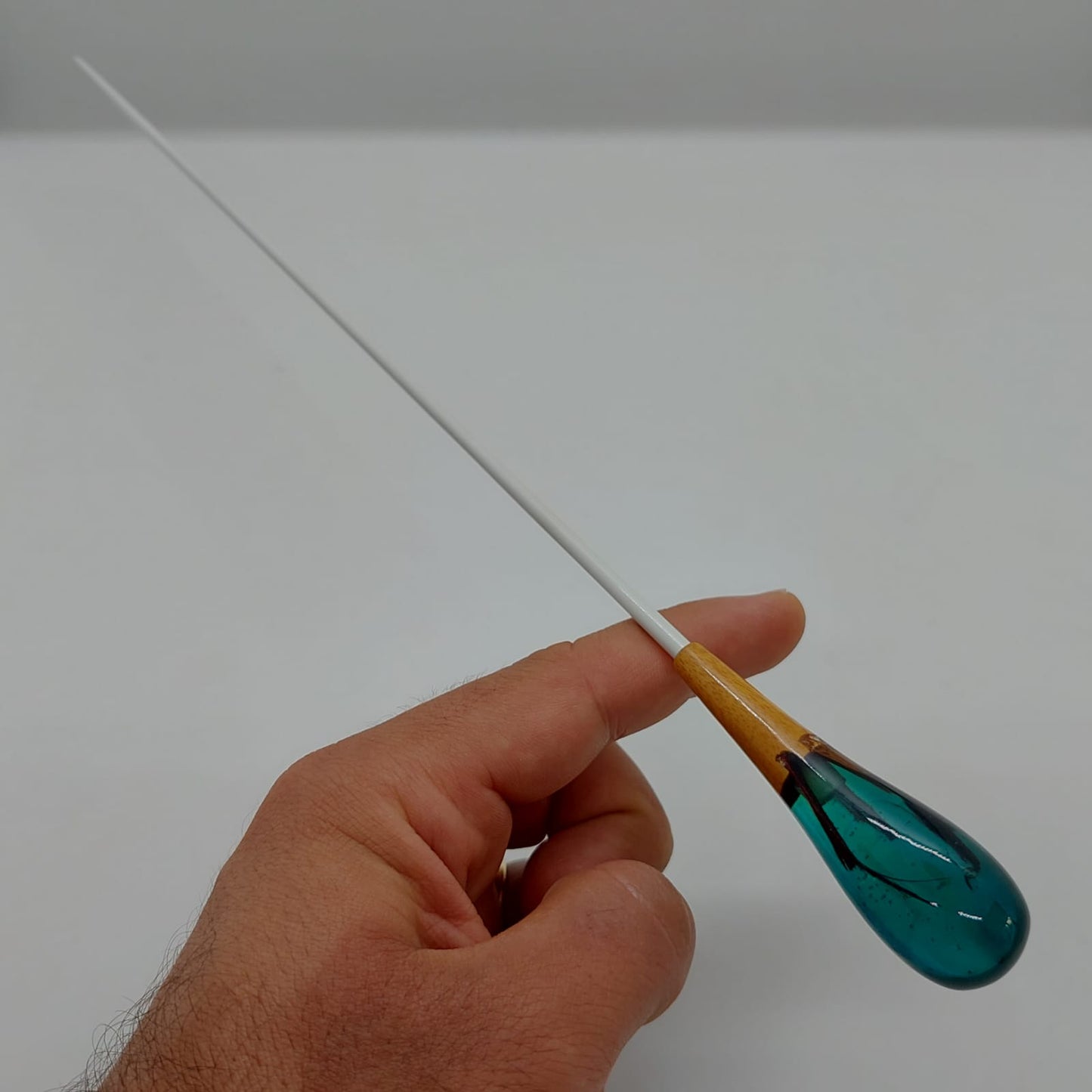 Batuta Clássica Resina e Madeira - Floresta