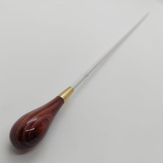 Batuta Clássica Madeira e Metal - Zebrawood