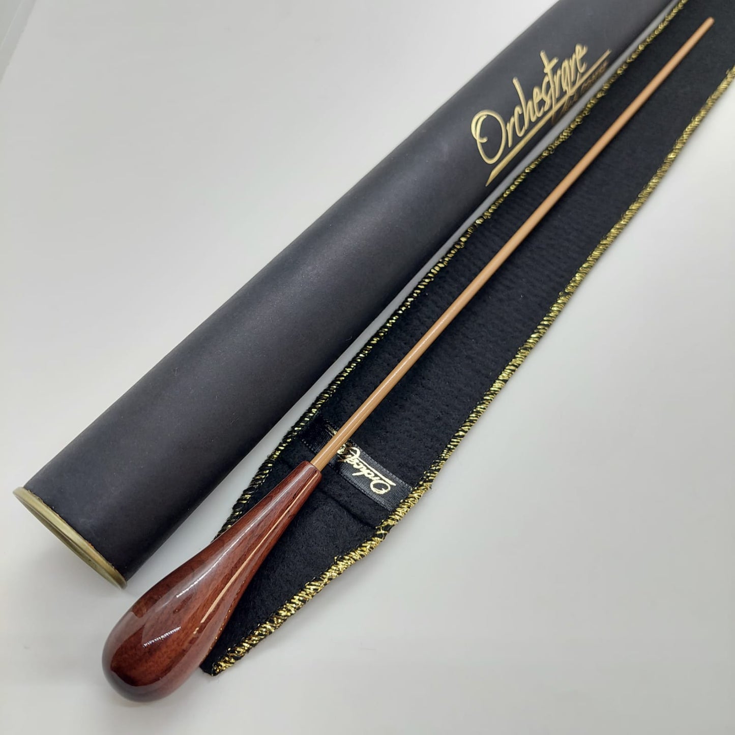 Batuta Clássica Madeira Café