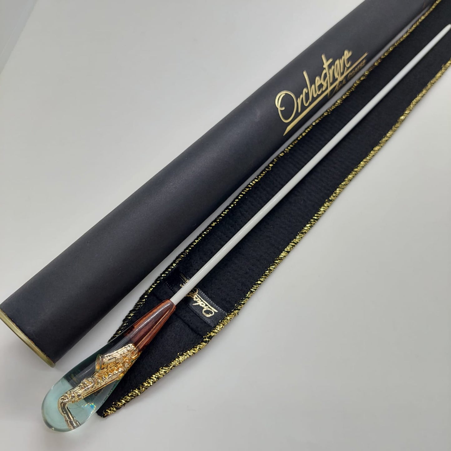 Batuta Clássica Instrumento Musical - Saxofone