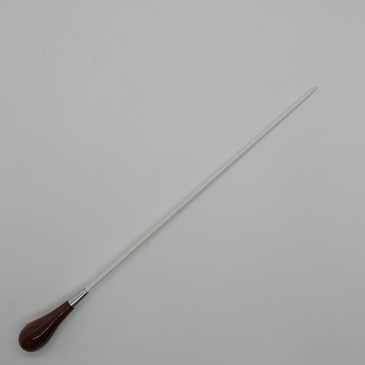 Batuta Clássica Madeira e Metal - Café