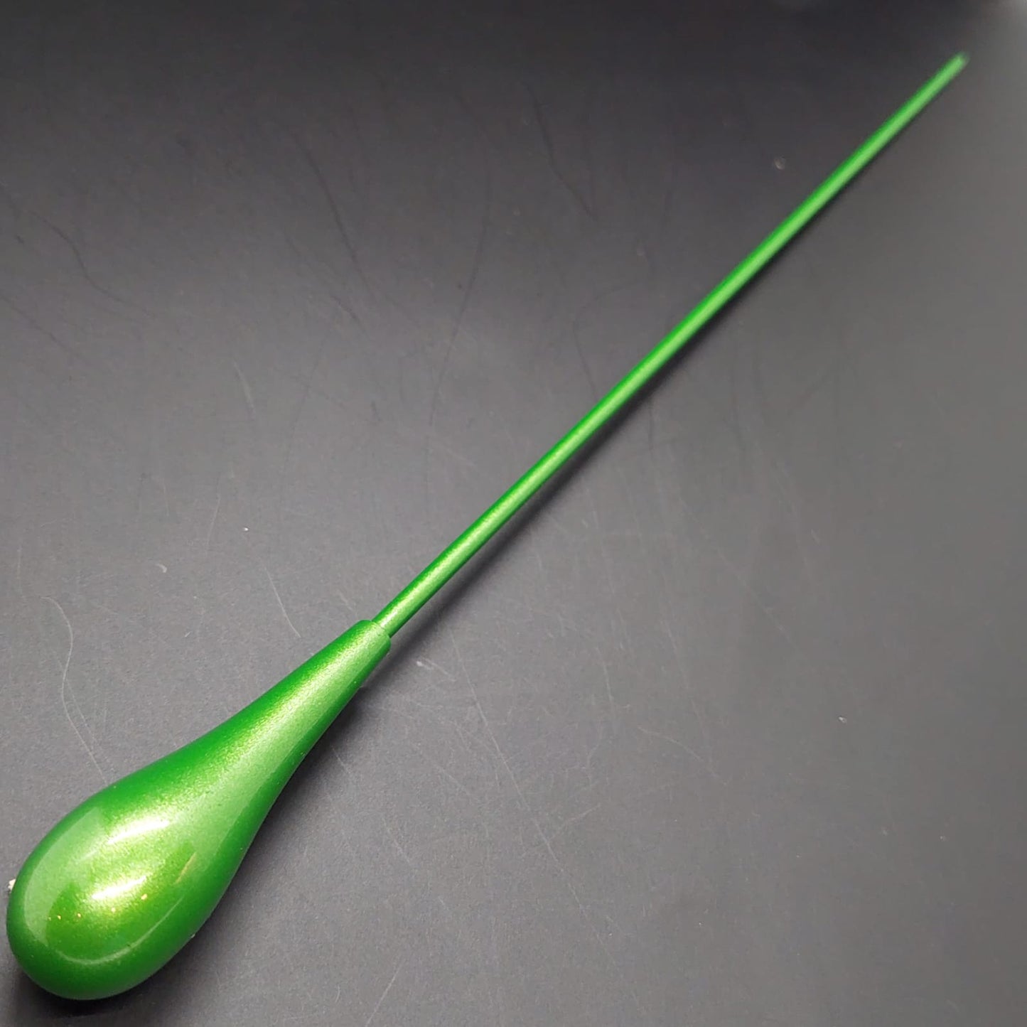 Batuta Clássica Madeira Colorida Verde