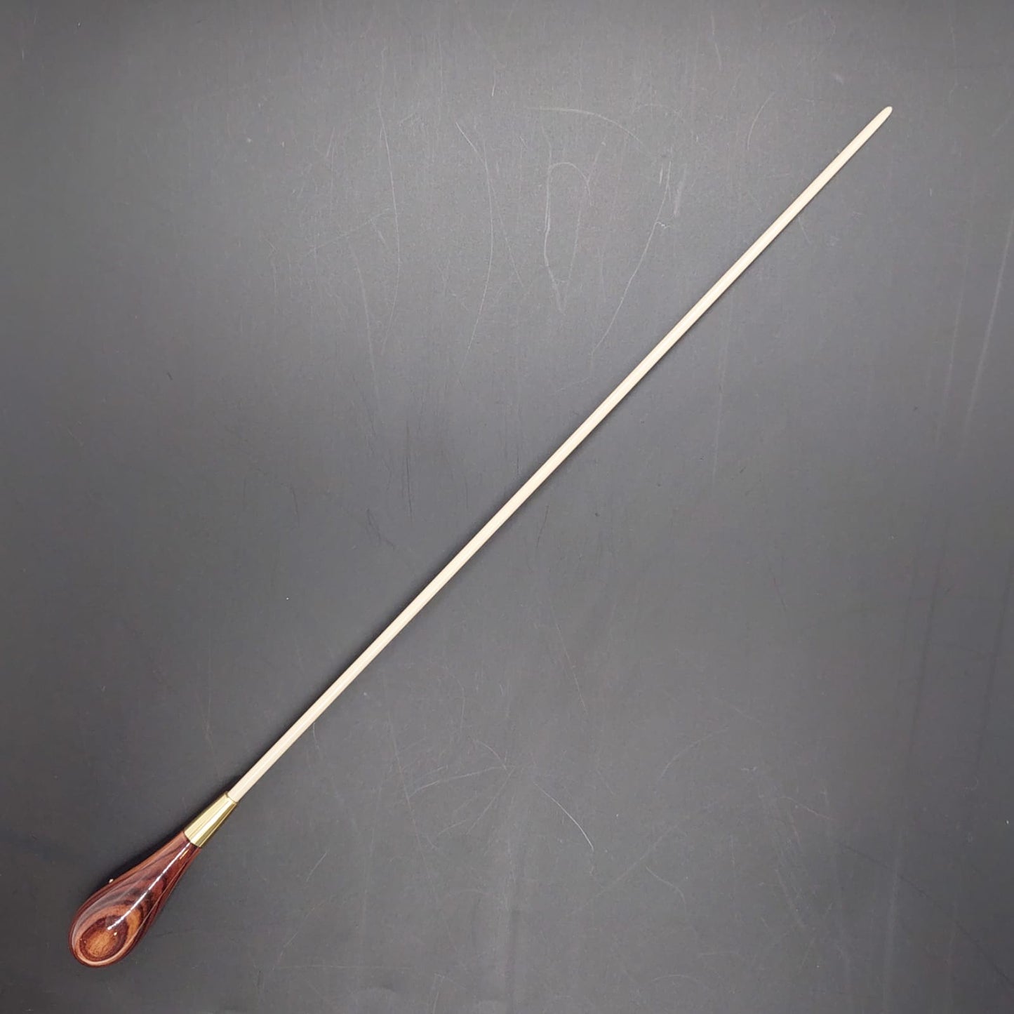 Batuta Clássica Madeira e Metal - Zebrawood