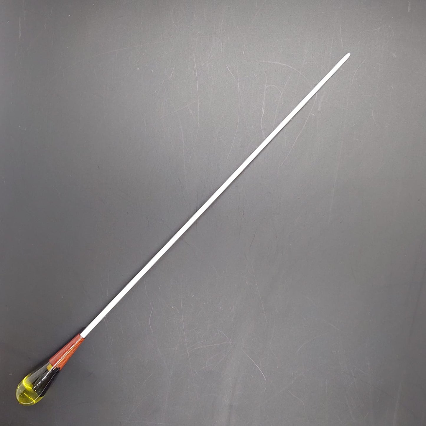 Batuta Clássica Resina e Madeira - Âmbar