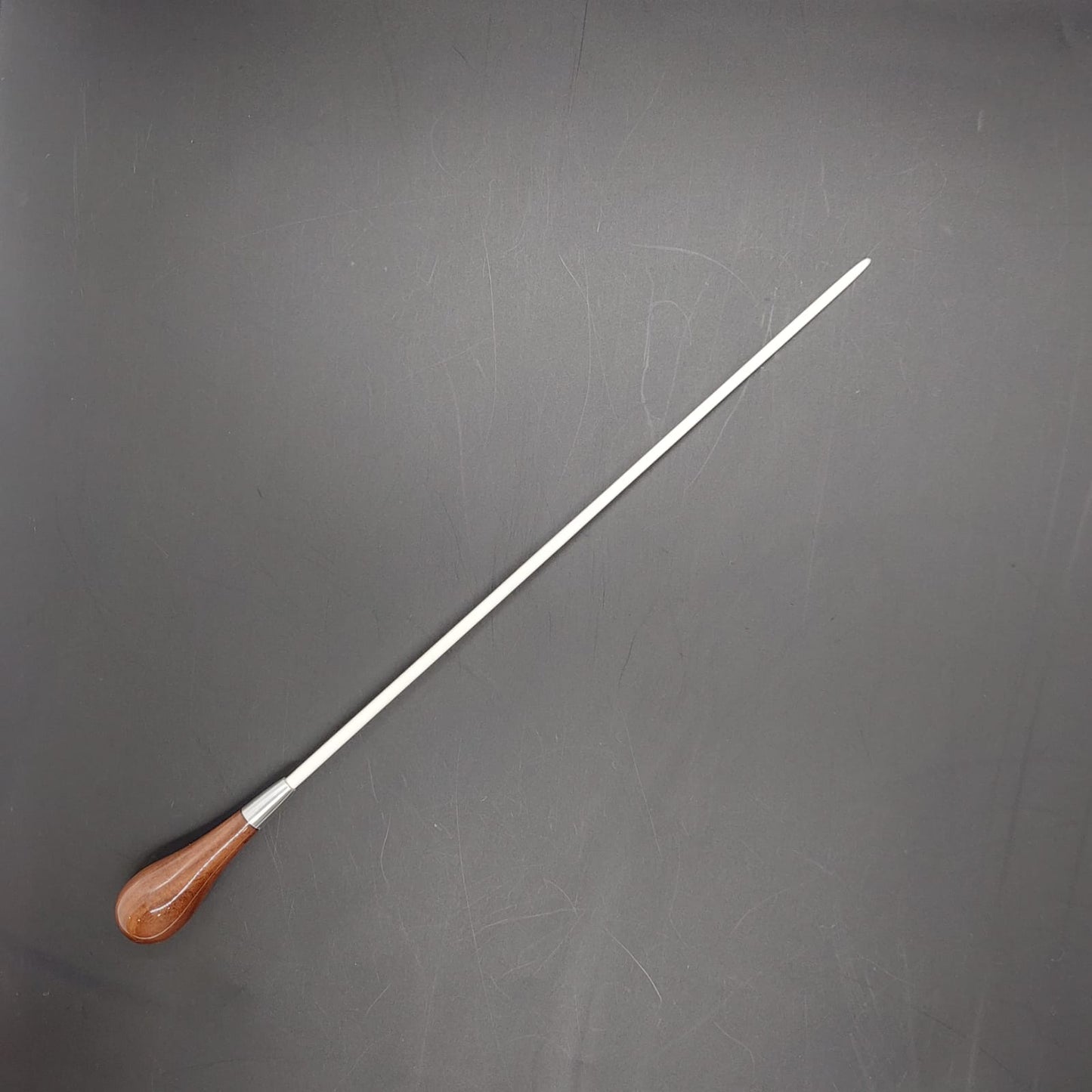 Batuta Clássica Madeira e Metal - Café