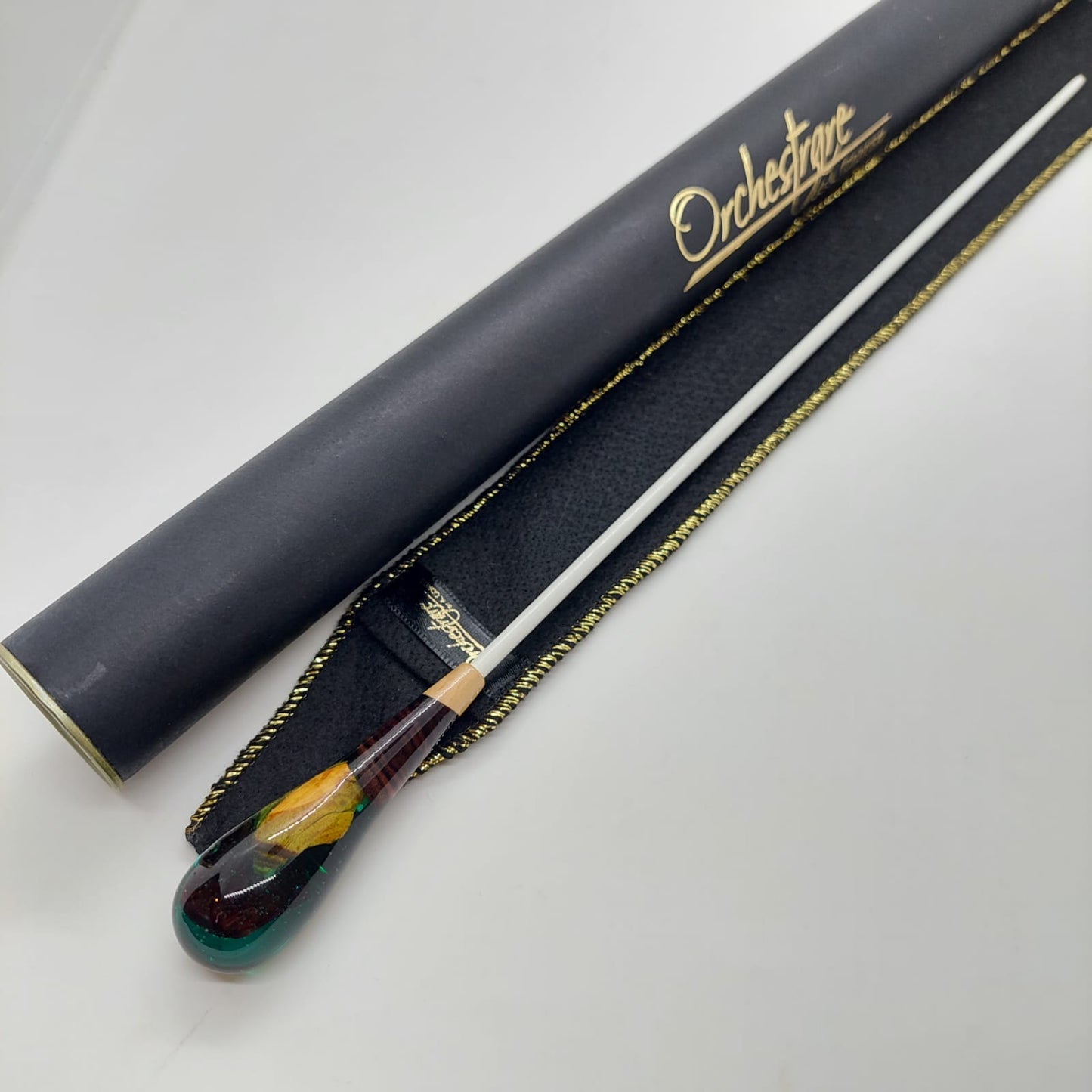 Classic Baton - Forest Resin & Wood