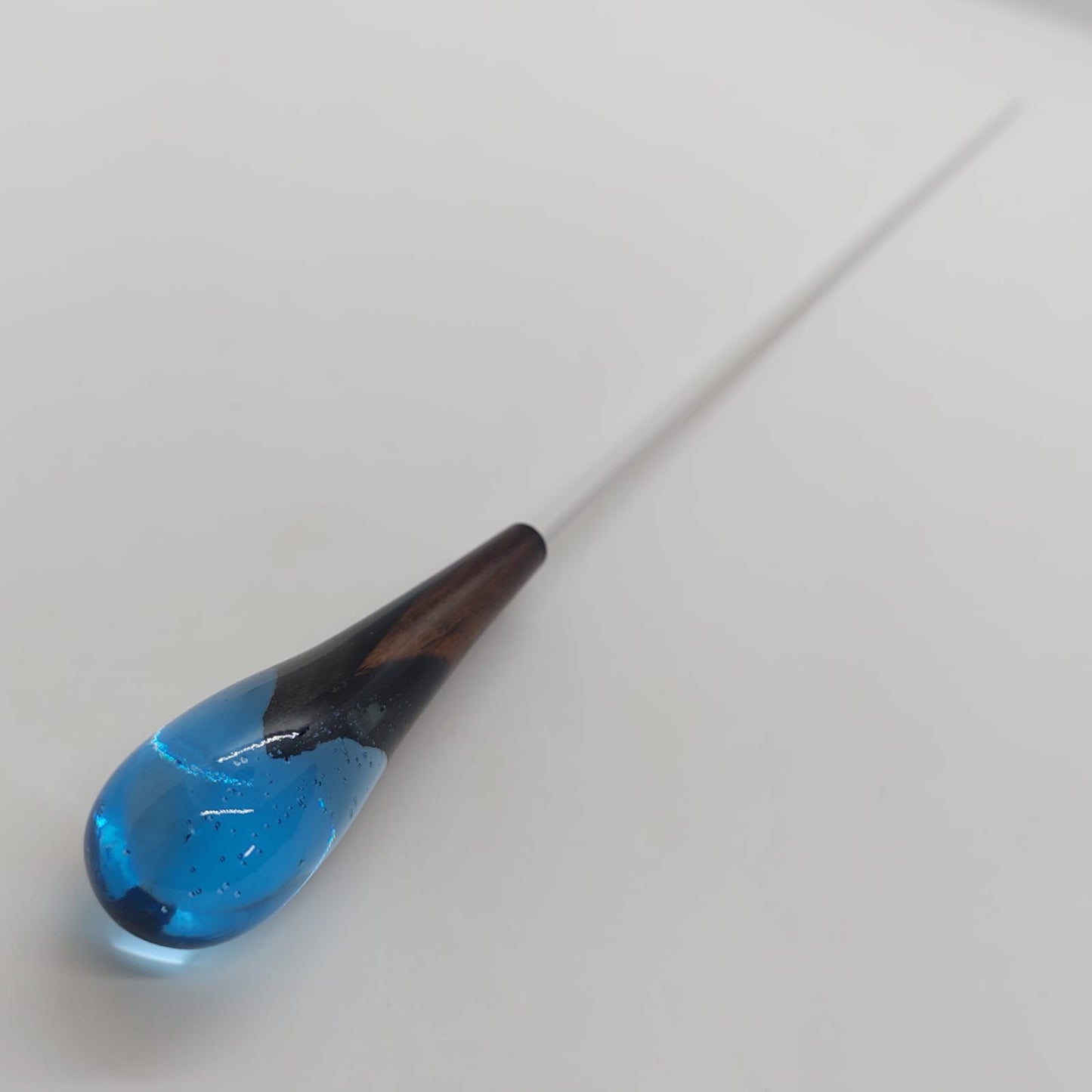 Classic Baton - Ocean Resin & Wood