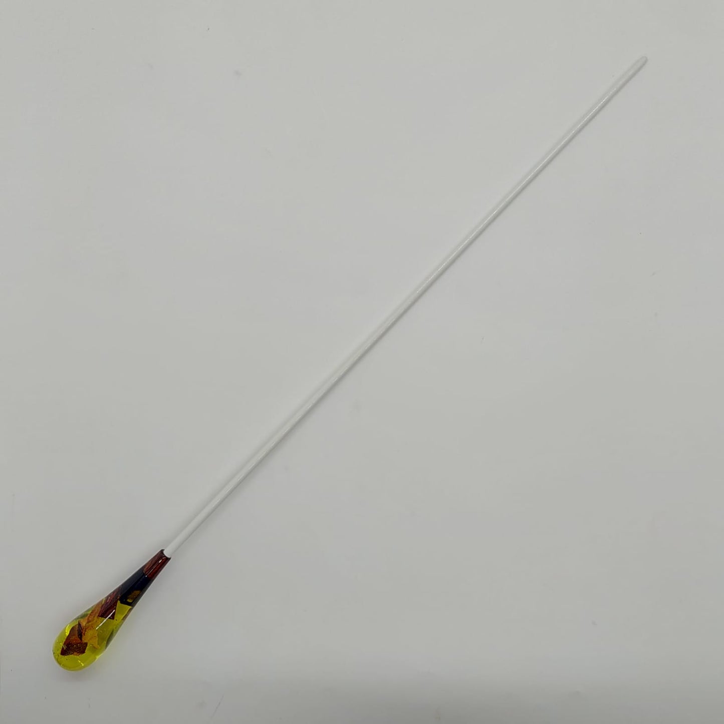 Classic Baton - Amber Resin & Wood