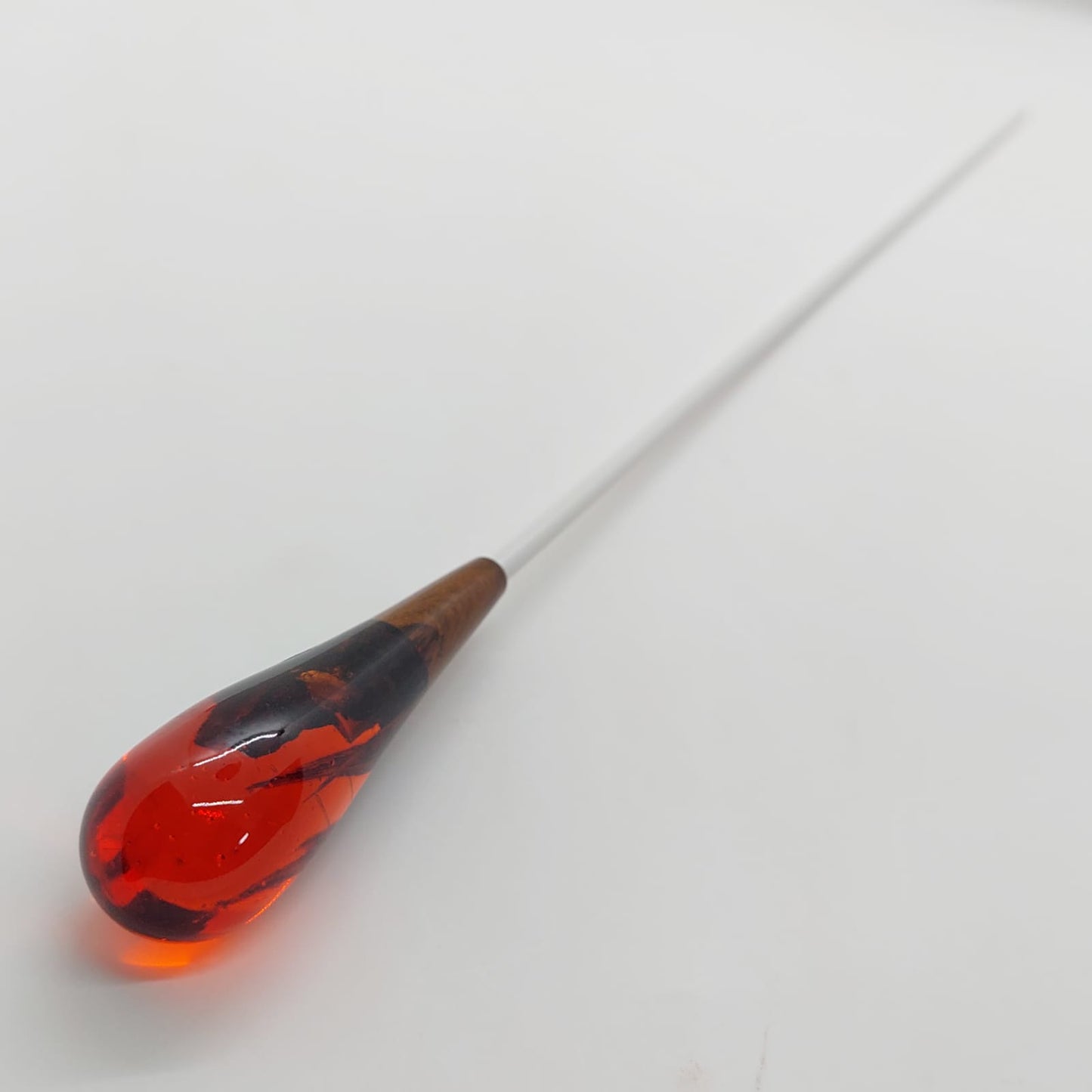 Classic Baton - Cherry Resin & Wood
