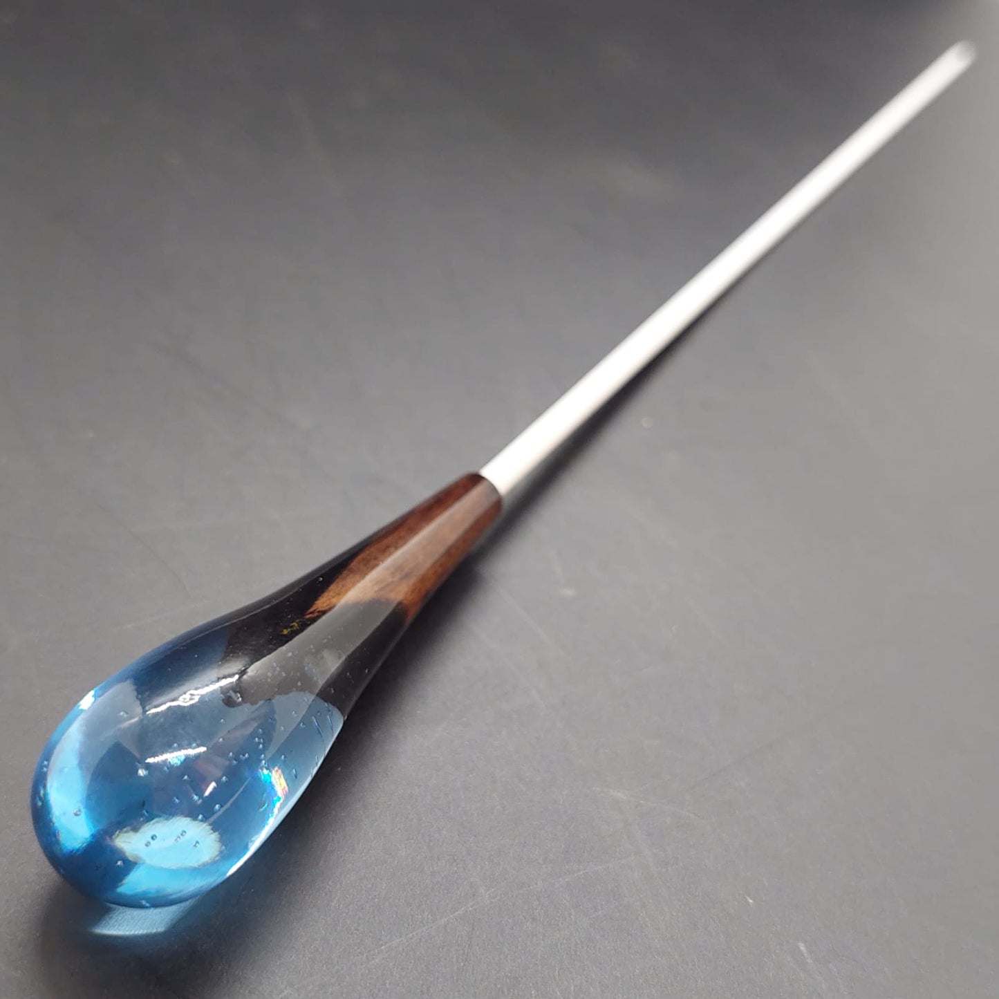 Classic Baton - Ocean Resin & Wood