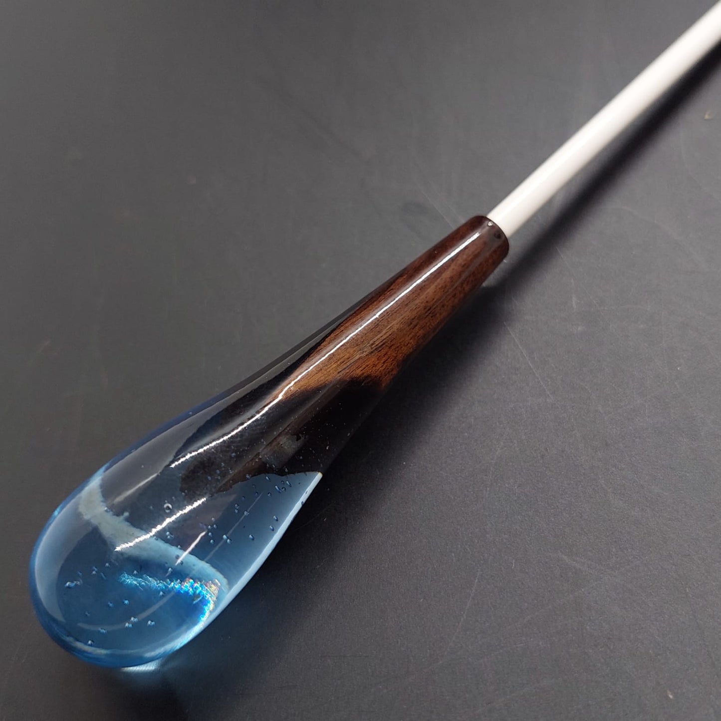 Classic Baton - Ocean Resin & Wood