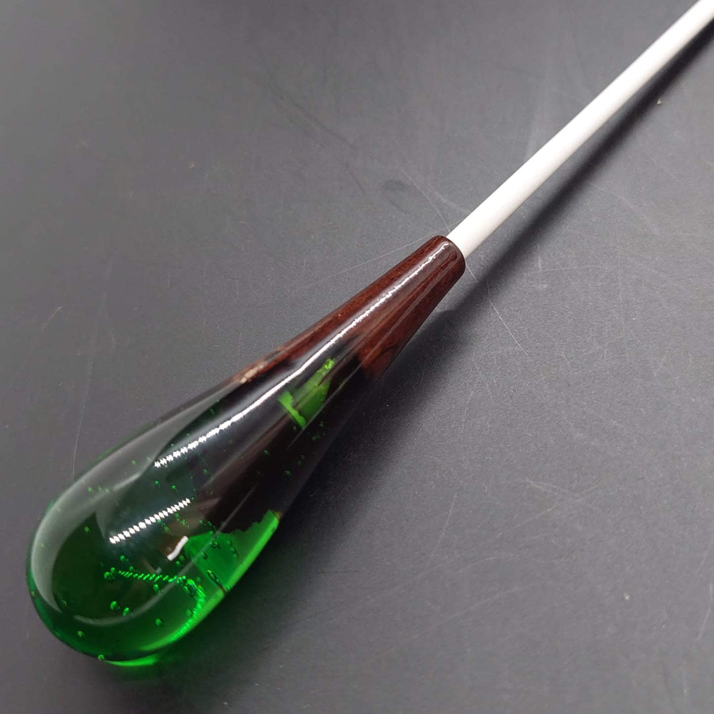 Classic Baton - Forest Resin & Wood