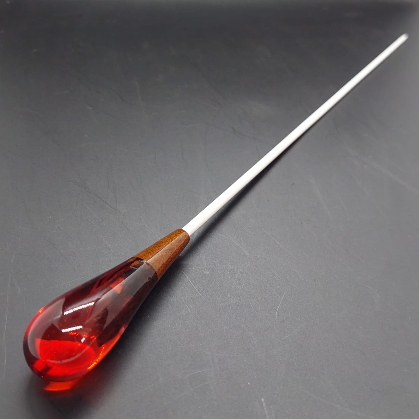 Classic Baton - Cherry Resin & Wood