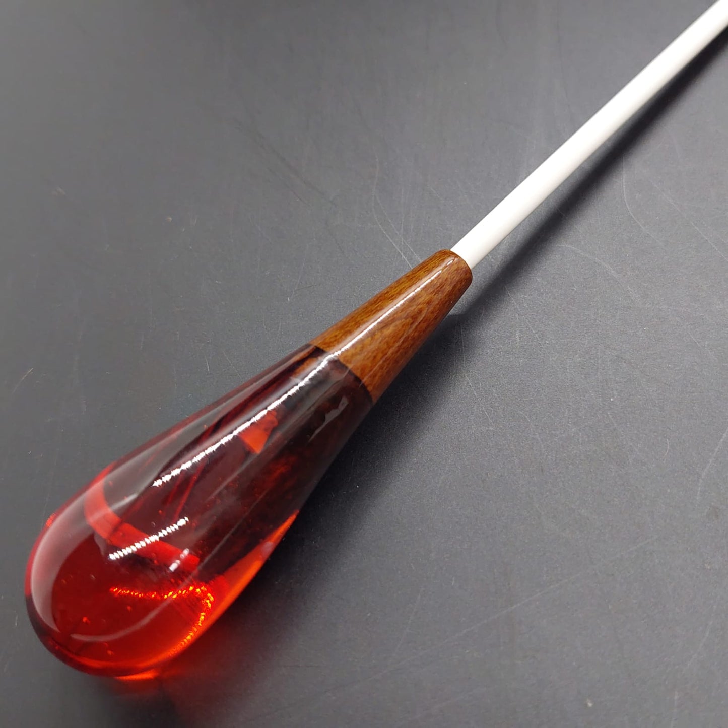 Classic Baton - Cherry Resin & Wood
