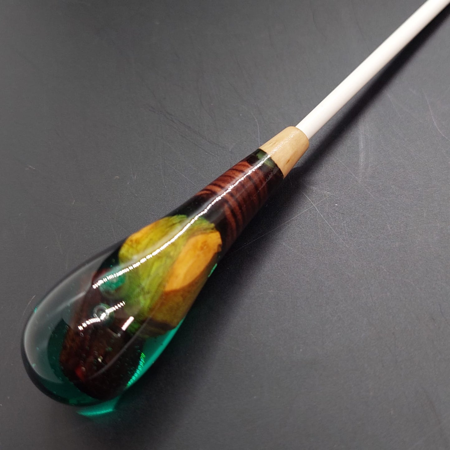 Classic Baton - Forest Resin & Wood