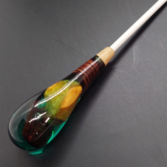 Batuta Clásica Resina y Madera - Bosque