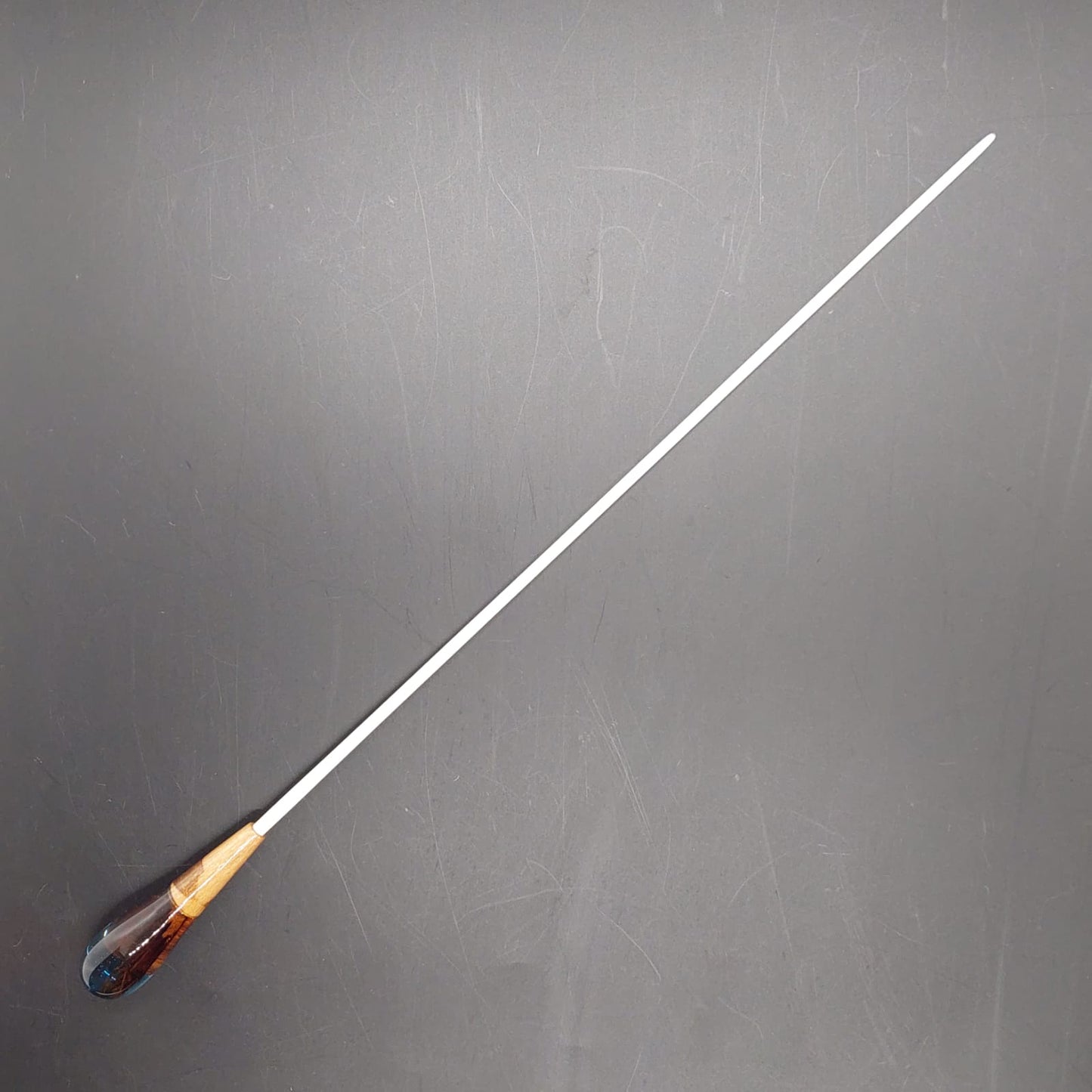 Batuta Clásica Resina y Madera - Océano