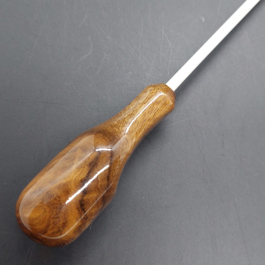 Batuta Anatômica Madeira Burl de Ipê
