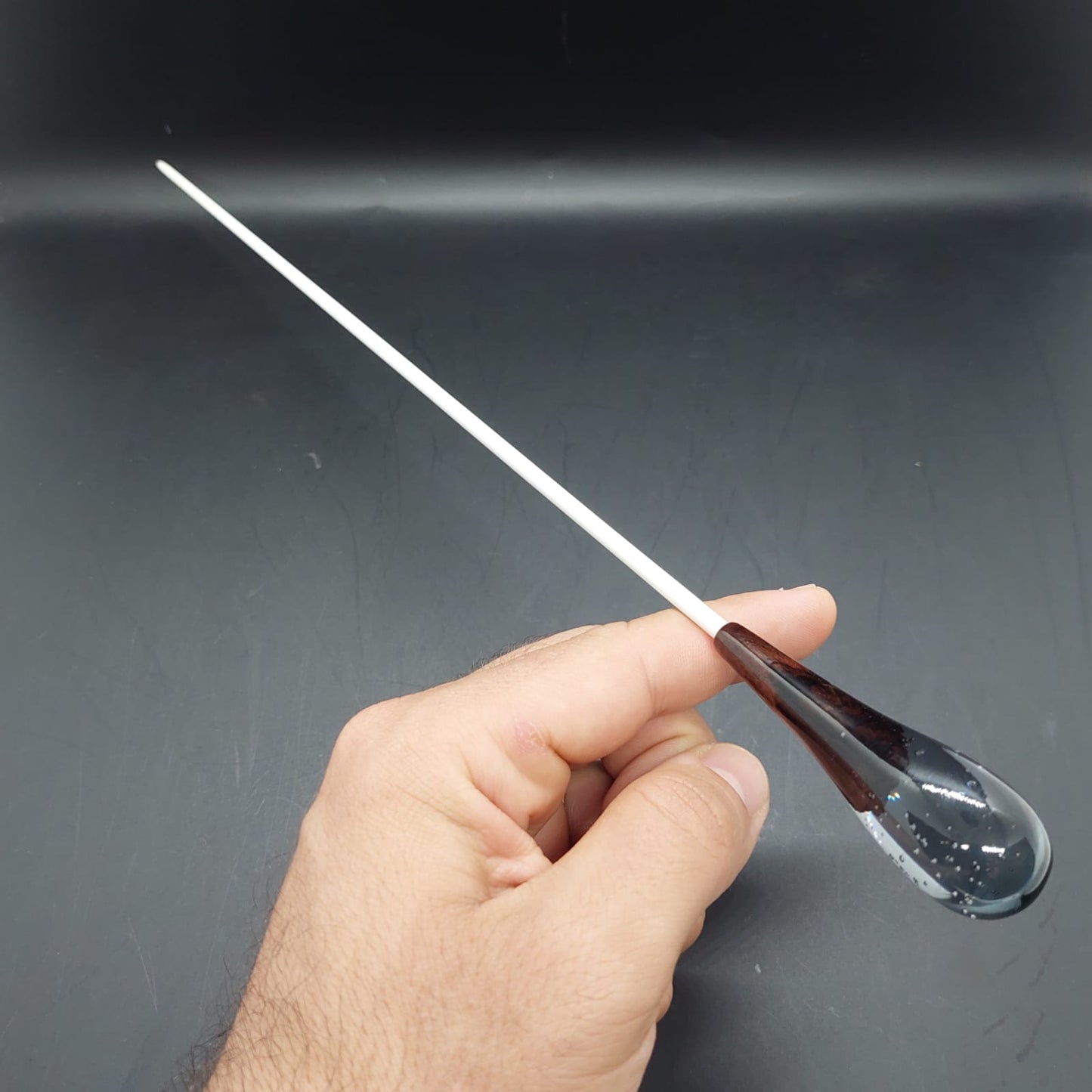 Classic Baton - Onix Resin & Wood