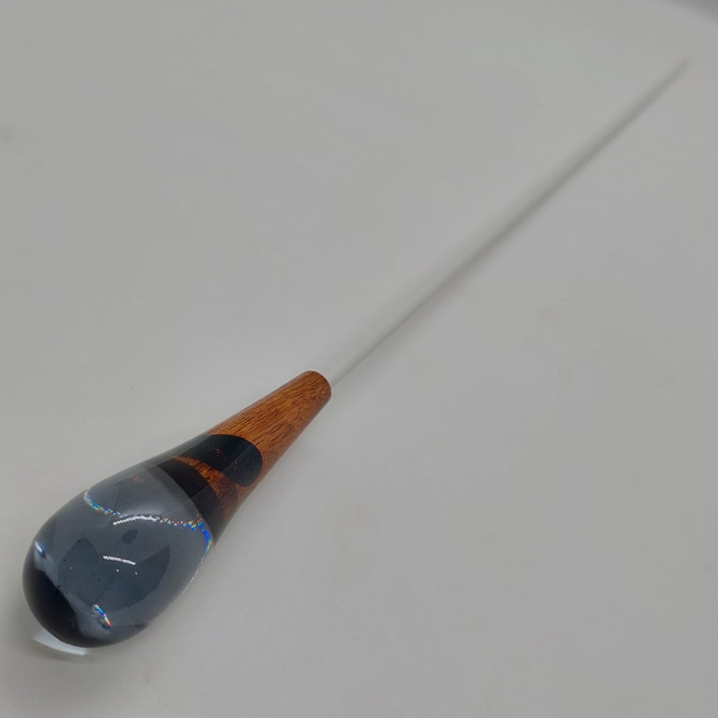Classic Baton - Onix Resin & Wood