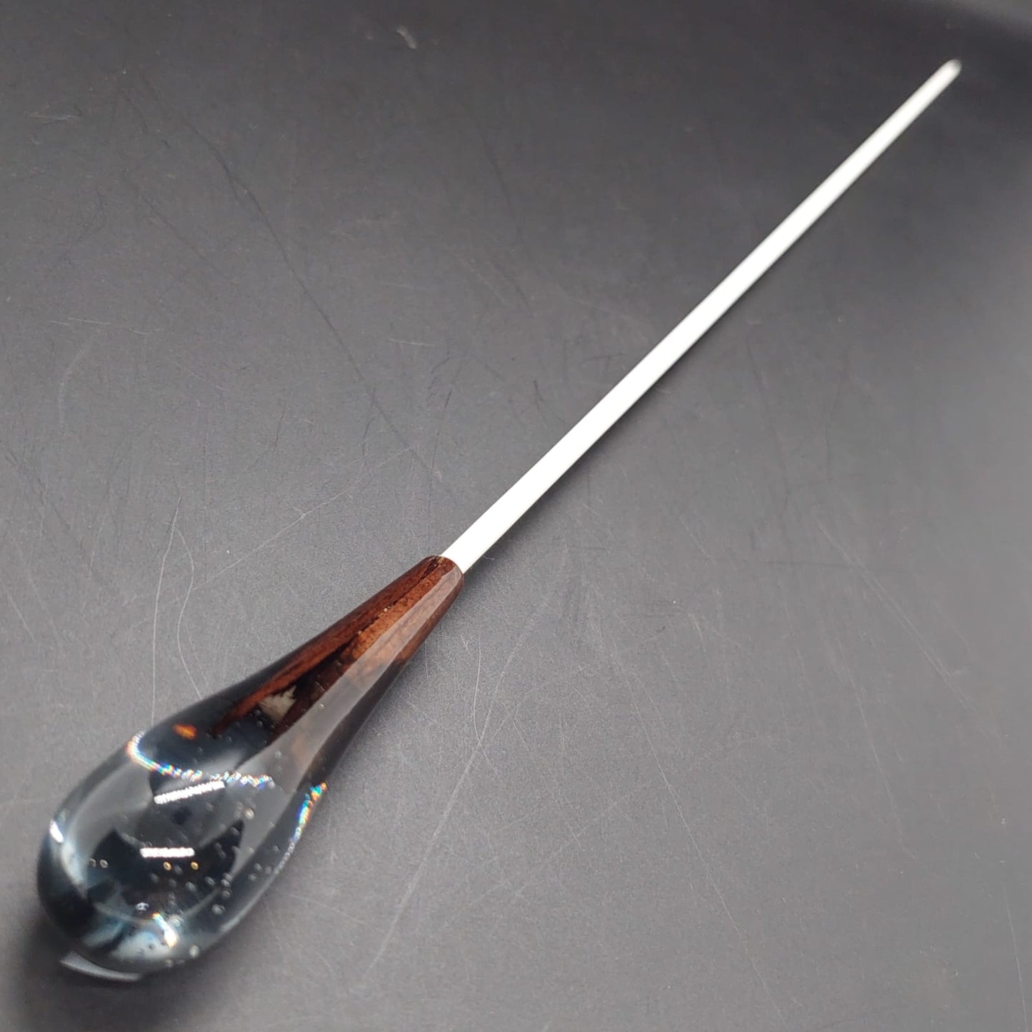 Classic Baton - Onix Resin & Wood