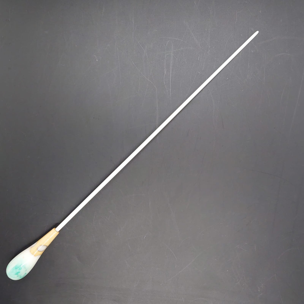 Classic Baton - Snow Resin & Wood