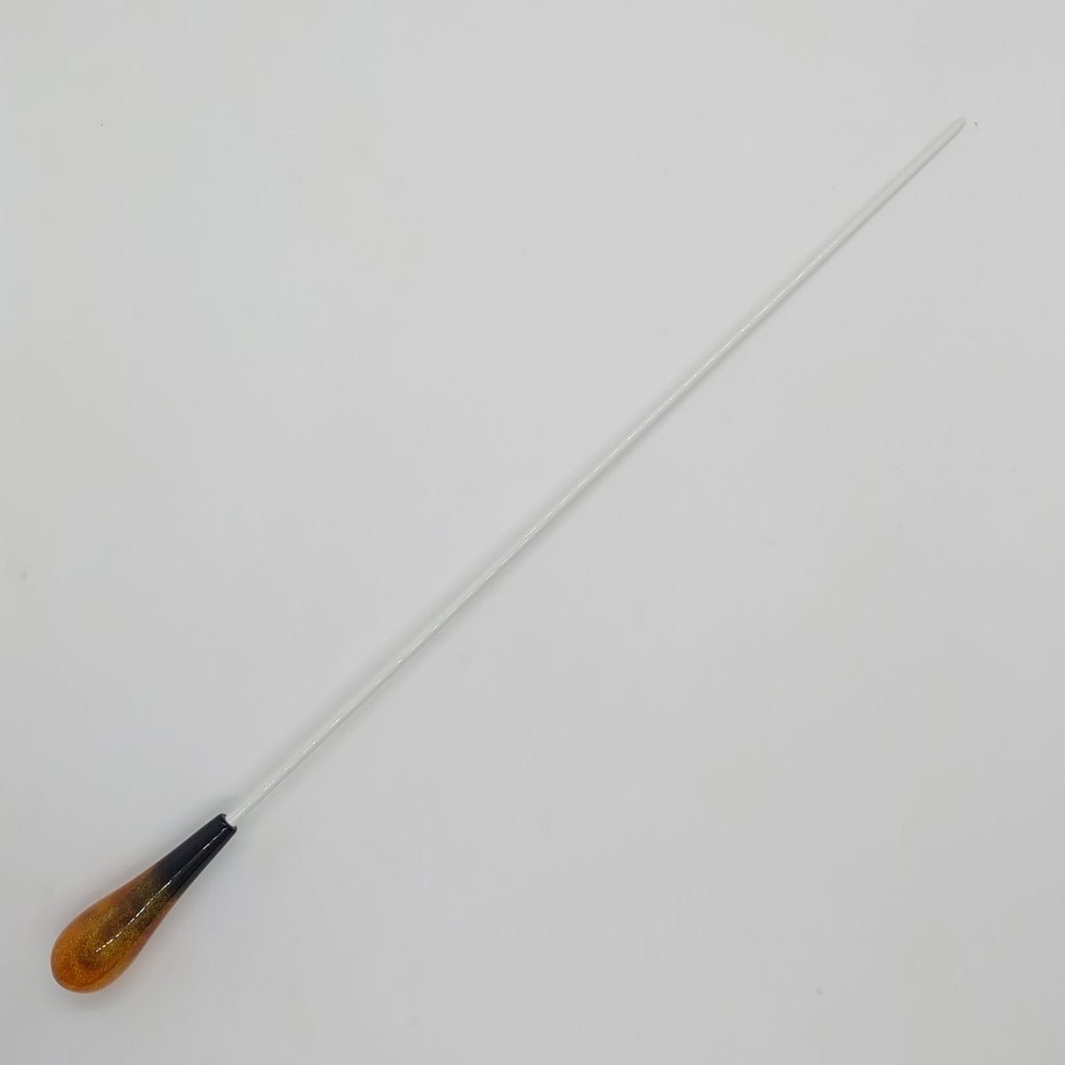 Classic Baton - Amber Resin & Wood