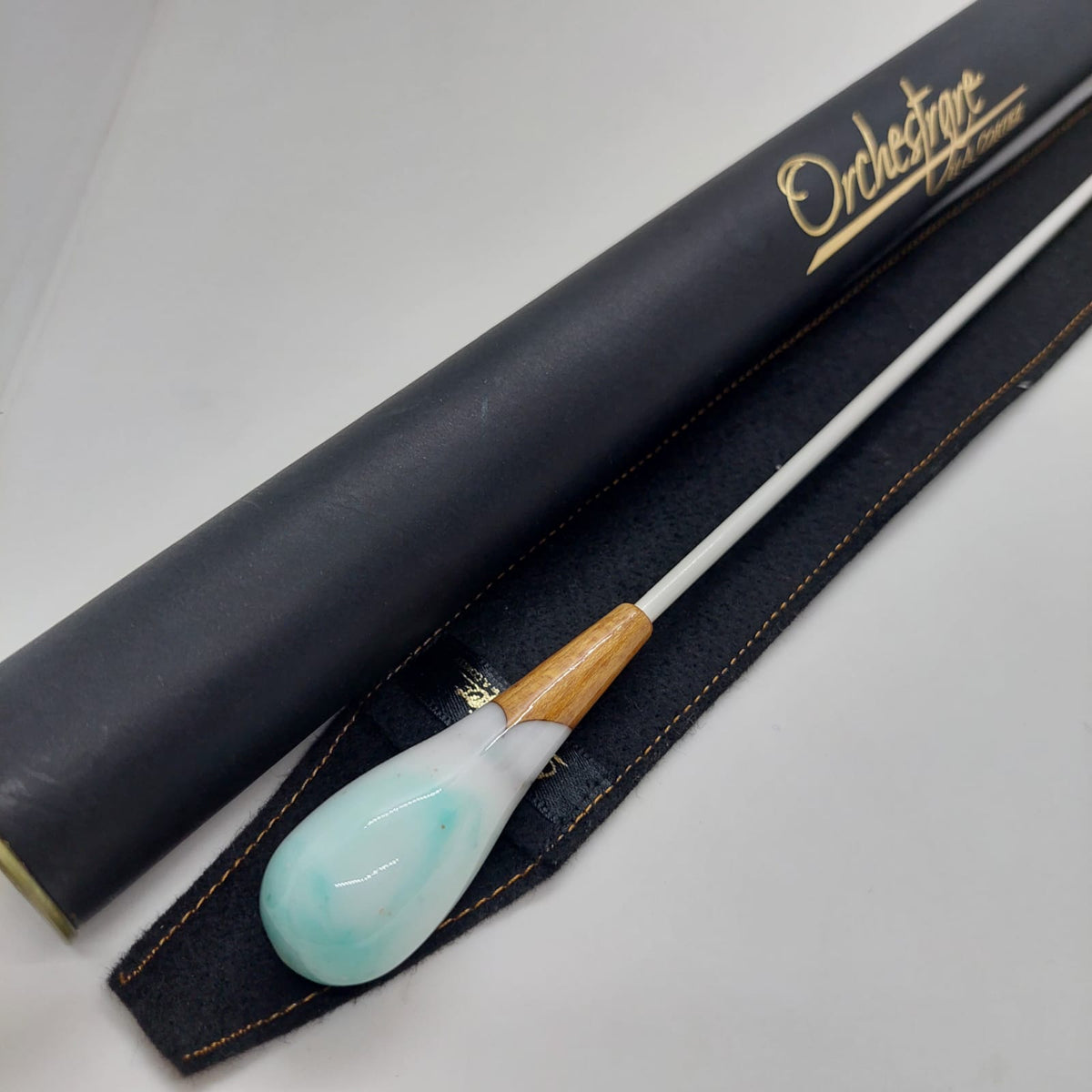Classic Baton - Snow Resin & Wood